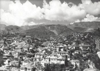 Photographs with different views from Gjirokastra in 1910-1930