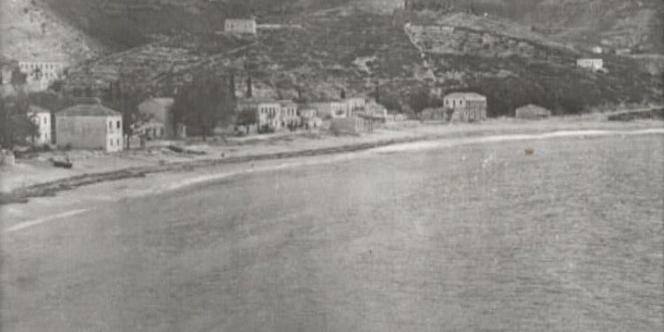 Fotografi me pamje të Sarandës