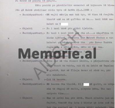 “Enver Hoxha është dogmatik, tani në një situatë si kjo, duhet një burrë si Mehmet Shehu…”/ Si u inçizua gazetari i njohur i RTSH-së, Timo Luto, nga “shoku” i tij, i futur nga Sigurimi në maj të ’88-ës