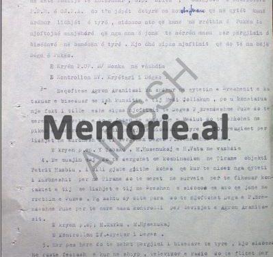 “Kur Agron Aranitasi, do vijë në Rrëshen për të sjellë fëmijët te ish- gruaja e tij, do përgjojmë banesën e Medin Çollakut, pasi ai…”/ Relacioni i Degës së Brendshme të Mirditës, qershor ’83