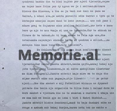 Në relacionin e Sigurimit mars 1987, ku thuhej se Agron Hazbiu, kishte folur për Enverin, Ramizin dhe Nexhmijen, Ramizi ka shkruar…! / Shënimi që do t’i merrte jetën, djalit të ish-ministrit