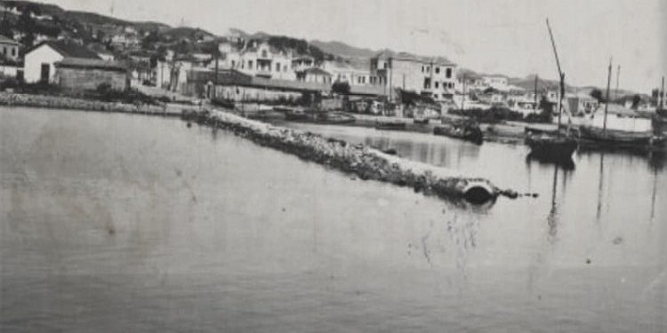 Fotografi me pamje të Sarandës