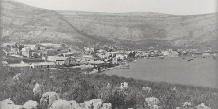 Fotografi me pamje të Sarandës