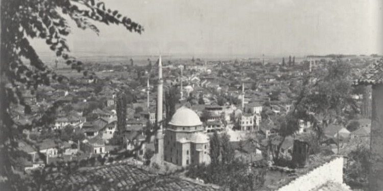 Fotografi me pamje të Prizrenit