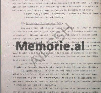 “Kur Agron Aranitasi, do vijë në Rrëshen për të sjellë fëmijët te ish- gruaja e tij, do përgjojmë banesën e Medin Çollakut, pasi ai…”/ Relacioni i Degës së Brendshme të Mirditës, qershor ’83