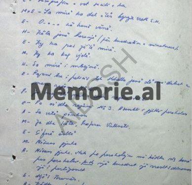 “Për survejimin e Agron Hazbiut, janë shtuar dhe B.p. ‘Jupiteri’ e ‘Shënjuesi’, të cilat do shikojnë nëse ata, takohen me familjen e armikut Koço Theodhosi…”! / Raporti sekret i Sigurimit