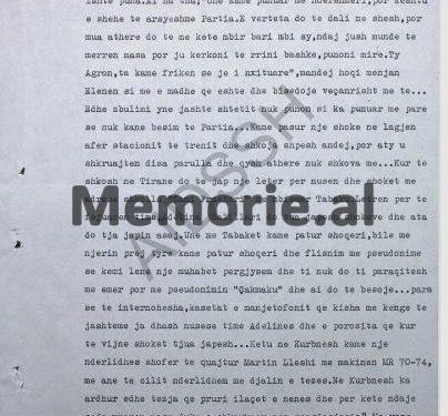 Në relacionin e Sigurimit mars 1987, ku thuhej se Agron Hazbiu, kishte folur për Enverin, Ramizin dhe Nexhmijen, Ramizi ka shkruar…! / Shënimi që do t’i merrte jetën, djalit të ish-ministrit