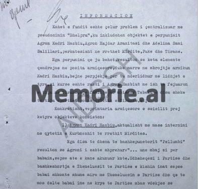 Në relacionin e Sigurimit mars 1987, ku thuhej se Agron Hazbiu, kishte folur për Enverin, Ramizin dhe Nexhmijen, Ramizi ka shkruar…! / Shënimi që do t’i merrte jetën, djalit të ish-ministrit