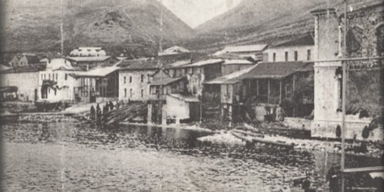 Fotografi me pamje të Sarandës