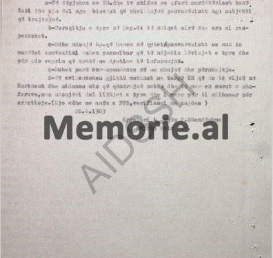 Kur Sigurimi i Shtetit me bashkëpunëtorët e tij, ndiqte në çdo hap në qytetin e Rrëshenit, Agron Aranitasin, dhëndrin e Kadri Hazbiut, ish-drejtor teknik i RTSH-së, i internuar në Pukë