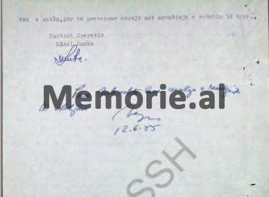 “Kur Agron Aranitasi, do vijë në Rrëshen për të sjellë fëmijët te ish- gruaja e tij, do përgjojmë banesën e Medin Çollakut, pasi ai…”/ Relacioni i Degës së Brendshme të Mirditës, qershor ’83