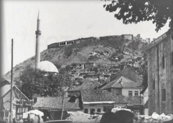 Photo with a view of Prizren