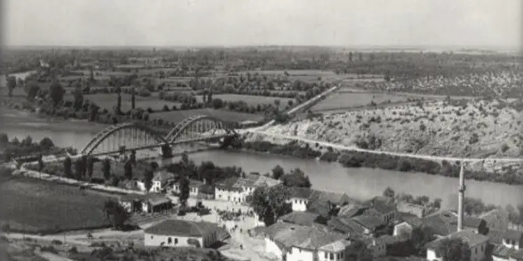 Fotografi dhe pamje nga qyteti i Lezhës në vitet 1924-1924