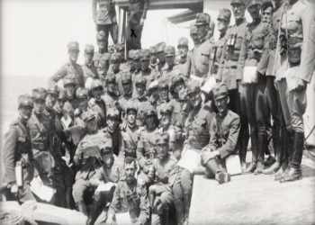Military and civilian traveling with the steamer “Jolanda” to Buna, Shengjin, Pulaj, etc. in the years 1922-1930