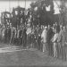 View from the military parades organized in Tirana with the participation of President Ahmet Zogu and the authorities of the time in 1926-1927