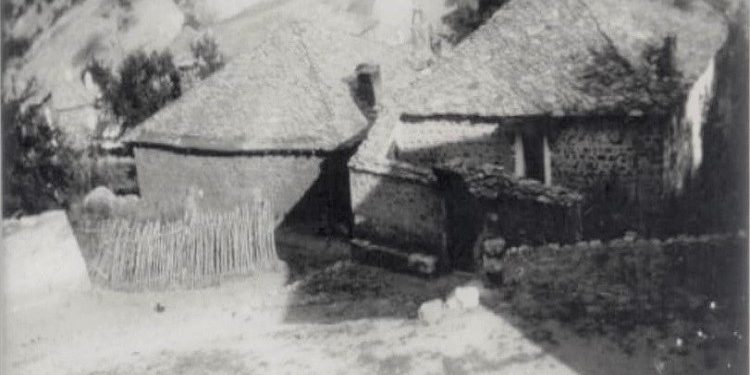 Fotografi të ndryshme me pamje të fshatit Dardhë të Korçës