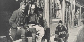 Fotografi me pamje të qytetit të Shkodrës rreth viteve 1879 – 1942
