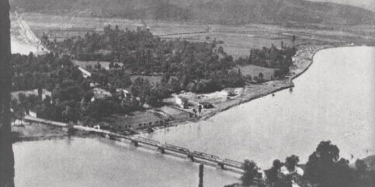 Fotografi me pamje të qytetit të Shkodrës rreth viteve 1879 – 1942