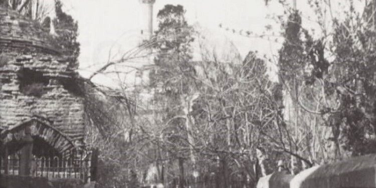 Fotografi me pamje të qytetit të Shkodrës rreth viteve 1879 – 1942