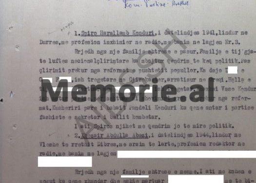 “Robert Shvarc, me origjinë çifute, zhvillon aktivitet armiqësor dhe ndiqet nga ana jonë, pasi kemi materjale si agjent i zbulimit…”/ Relacioni i Drejtorit të Sigurimit, për 50 punonjësit e RTSH-së