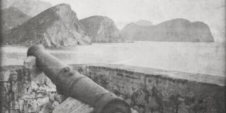 Pamje nga liqeni i Shkodrës në vitet 1920