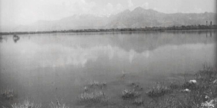 Pamje nga liqeni i Shkodrës në vitet 1920