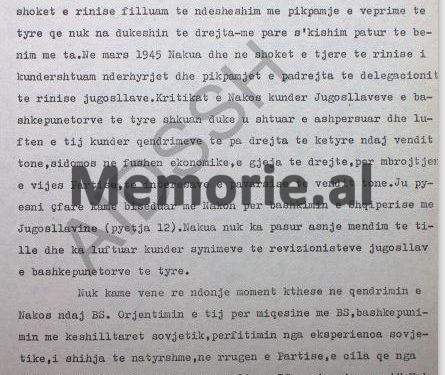 “Panajot Plaku dhe çdo armik që ne e kemi dënuar, s’do të guxonin të bisedonin as me mua dhe as me Maqon, kur dihej besnikëria ime para Partisë…”/ Zbulohet letra e Liri Belishovës, në ’82-in