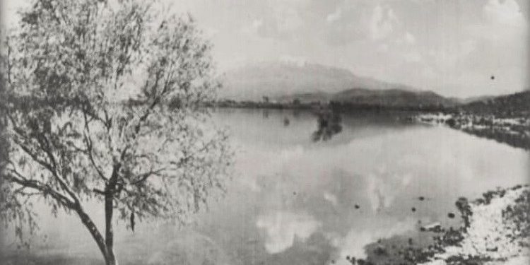 Pamje nga liqeni i Shkodrës në vitet 1920