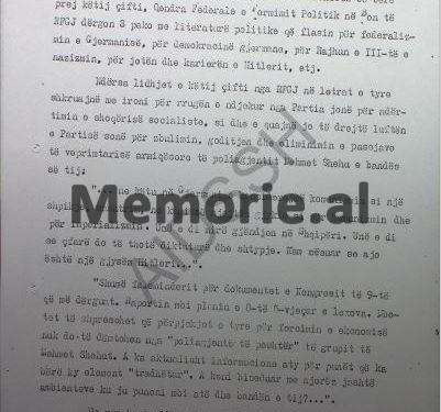 “Gruaja gjermane, Irene Blank, përkthyese në Radio-Tirana, s’vjen kurrë në Galerinë e Arteve me burrin e saj, por me një gjerman tjetër dhe…”/ Relacioni sekret i Hekuran Isait, për Komitetin Qendror