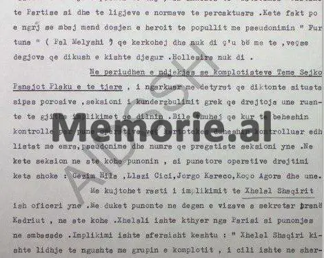 “Sekretarin e Kadri Hazbiut, që implikohej në agjenturën greke e arrestuam dhe e izoluam në burgu e Tiranës, por ndërhyri Feçor Shehu…”/ Letra e Mark Dodanit për ministrin Hekuran Isai, në 1982-in