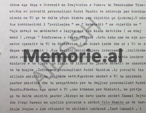 “Rexhep Kolli, më ngarkoi të vrisja Myslym Ketën, pasi tregoi urdhrin të firmosur nga Beqir Balluku dhe Kadri Hazbiu, sepse Lymi…”/ Letra e Mark Dodanit për Hekuran Isain, në ’82-in
