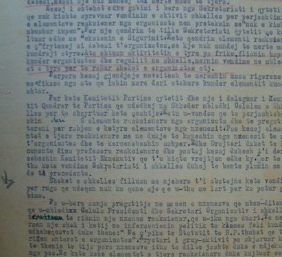 “Drejtori thirri disa profesorë reaksionarë dhe njërin e kërcënoi, duke e kapur për gryke, kurse nxënësve, ua përplasi kokën për muri dhe…”/ Zbulohet dokumenti tronditës, për Shkodrën e vitit 1948