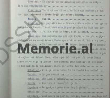 “Enverit, po deshe, çoj një divizion në Pogradec, mua këtu, m’i zhduk rojet, kur të bëhesh kryeministër ti m…, mbaj një regjiment në Durrës…”/ Sherri i Mehmet Shehut, me komandantin e Gardës, në ’67-ën