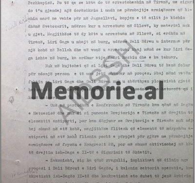 “Teme Sejko edhe pse u torturua, nuk foli asgjë dhe i lidhur me litar, gati i vdekur u muar në makinë me shofer Jorgo Bimo, e u çua në rrugën e Dajtit, ku…”/ Letra e gjeneral Nevzat Haznedarit, në ’82-in