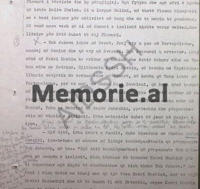 “Ahmet Jegeni vdiq në hetuesi, pa u dënuar, kurse me urdhër të Kadri Hazbiut e Feçorit, edhe mbas dënimit, Kiço Ngjela e Rrahman Përllaku, mbaheshin…”/ Letra e ish-gjeneral Nevzat Haznedarit, në ’82-in