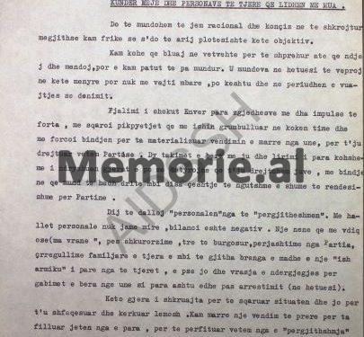 “Hetues Reshati, më kërkoj të pranoja atë që thoshte Sabri Pilkati, se Myslym Keta dhe ne, ishim për likujdimin fizik të Enver Hoxhës…”/ Letra e mikut të ngushtë të “Heroit të Popullit”