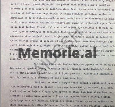 “Në qeli, hetuesi Bashkim Asllani më thoshte se Spiro Moisiu, është armik i Partisë, ai ka simpatizuar edhe gjermanët, kurse për Lym Ketën…”/ Letra e Ibrahim Kubatit në ’82-in