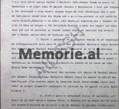 “Hetues Reshati, më kërkoj të pranoja atë që thoshte Sabri Pilkati, se Myslym Keta dhe ne, ishim për likujdimin fizik të Enver Hoxhës…”/ Letra e mikut të ngushtë të “Heroit të Popullit”