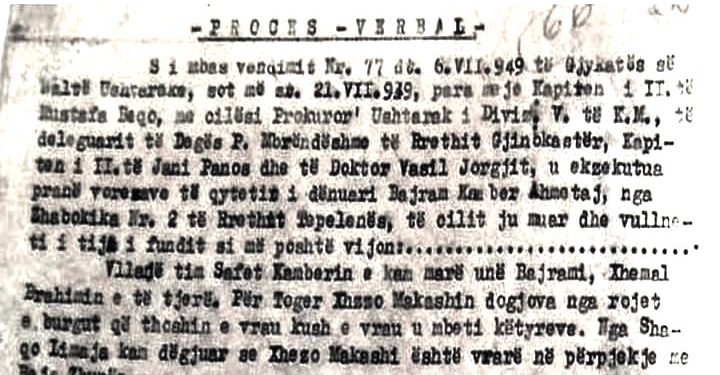 “Më 2 tetor 1948, çeta ra në përpjekje në Kamçisht, ku u vra toger Xhezo Makashi, shefi i Sigurimit të Tepelenës dhe më pas, ata u drejtuan nga Berati…”/ Historia e panjohur e kryengritjes së Zhapokikës