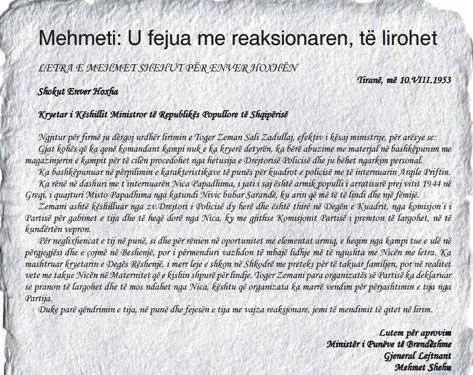 “Është plot hire dhe e pa rezistueshme, por përveçse është peri, ajo është e gojës dhe çapraze…”/ Historia e rrallë e vajzës së internuar, që u martua me drejtorin e burgut, i preferuari i Mehmet Shehut