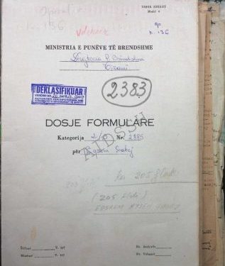 “Çabej deklarohej hapur pro regjimit fashist, u caktua si Ministër i Arsimit gjatë okupacionit gjerman e, bashkëpunonte me ta, mbronte politikën naziste dhe…”/ Dosja e Sigurimit, për profesorin e famshëm