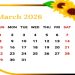 Calendar March 01, 2026