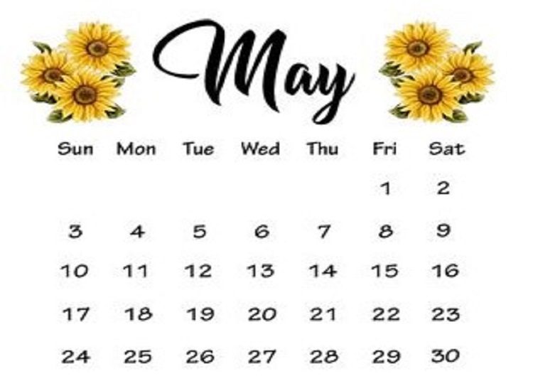 Calendar May 01, 2026