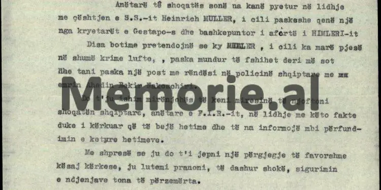 “Gazeta revizioniste ‘Veçerniki’, është zëdhënëse e fashistes ‘Stern’, të RFGJ-së, e cila ka shkruar; ‘Konjaku e tradhtoi Mylerin’ dhe ‘A rron Myleri në Shqipëri…”?! / Zbulohen dokumentet sekrete të vitit 1964