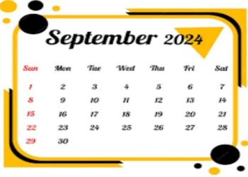 Kalendari Historik 01Shtator 2024