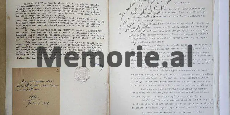 “Kohët e fundit shoku Hysni, ka shfaqur gjendje me të dridhura, uri e fortë, nxehtësi në trup, boshllëk në kokë dhe…”/ Zbulohet dosja mjekësore e tepër sekrete e Hysni Kapos, me shënimin e Enver Hoxhës