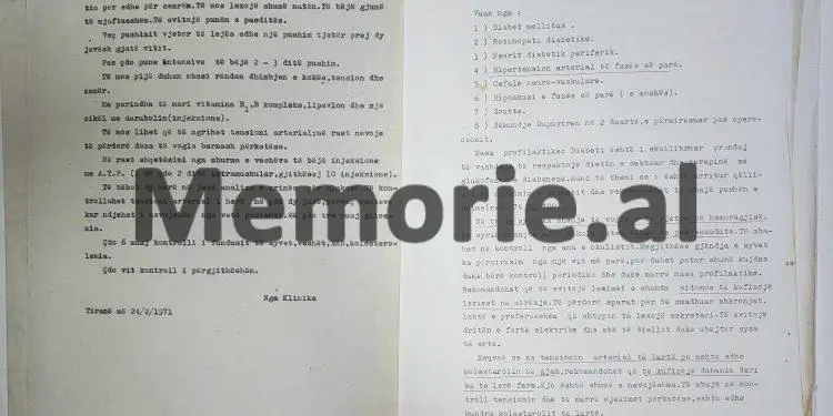 “Nga vizita që i u bë Hysni Kapos në Pekin, rezulton se dhimbjet e kokës prej të cilavet vuan, kanë lidhje me…”/ Zbulohet dosja mjekësore e tepër sekrete dhe mjekët që kuronin zëvendësin e Enverit