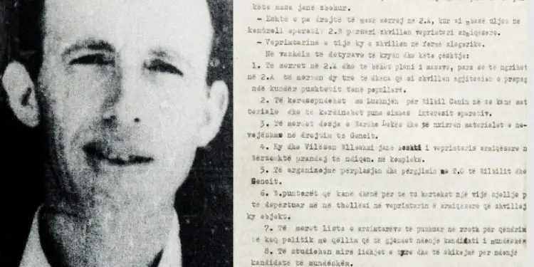 “Me propozim të kryetarëve të Degëve të Lushnjës e Librazhdit, E. Kondi e Th. Gaba dhe në Ministrinë Brendshme, Dh. Bonata, me planin agjentural ‘Era’…”/ Dosja e Sigurimit, për Genc Lekën e Bilbil Canin