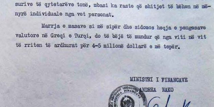 “Në Itali, po merren masa për shitjen e pasurive të Sh. Vërlacit, Xh. Ferrës dhe I. Sefës, në Egjipt, të familjes Qorralliu dhe dyqani i Papajt, me vlerë…”/ Dokumentet sekrete të grabitjes së pronave nga regjimi komunist