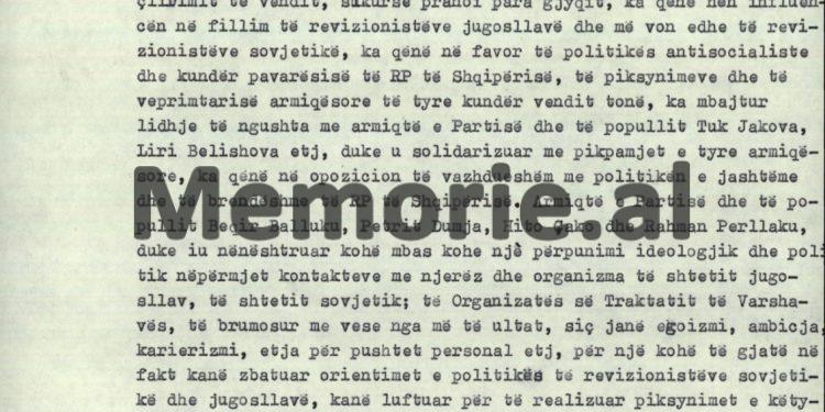 “Goditja e Krerëve të Ushtrisë 1974-1975: ‘Balluku, Dume, Çako, Parllaku, agjentë të Jugosllavisë dhe Traktatit të Varshavës…’” / Zbulohet akt-akuza e Aranit Çelës dhe debati i fundit në Presidium për faljen e tre gjeneralëve